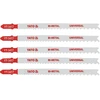 Yato Toya Sa Poland Pjūkliukai siaurapjūkliui 5vnt, 10~5TPI / 2.4~5.0mm (universalūs) (YT-3417)