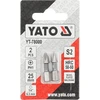 Yato BITS 1/4''X25 MM PH1 2 PCS NI
