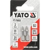 Yato BITS 1/4''X25 MM PZ1 2 PCS NI