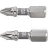 Yato BITS 1/4''X25 MM PZ1 2 PCS NI