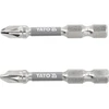 Yato BITS 1/4''X50 MM PZ2 2 PCS NI