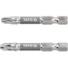 Yato BITS 1/4''X50 MM PZ3 2 PCS NI