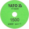 Yato Toya Sa Poland Deimantinis šlifavimo poliravimo diskas akmens masei granitui betonui | 100 mm | P1500 (YT-48205)