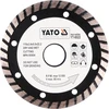 Diskas pjovimo deimantinis (šlapiam-sausam pjovimui) TURBO Yato | d-115x2,4x22,2mm