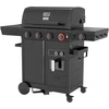 4+1-Gasgrill mit fettfreier Fritteuse Yato YG-20036 juodas