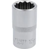 YATO NASADKA DWUNASTOKĄTNA 1/2" KRÓTKA 15mm