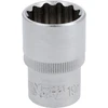 YATO NASADKA DWUNASTOKĄTNA 1/2" KRÓTKA 19mm