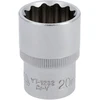 YATO DVIGUBAS ANTGALIS 1/2" TRUMPAS 20mm