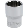 YATO NASADKA DWUNASTOKĄTNA 1/2" KRÓTKA 21mm