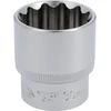 YATO DVIGUBAS ANTGALIS 1/2" TRUMPAS 30mm