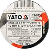 IZOLIACINĖ JUOSTA YATO 12mmx10m Juodas 8152
