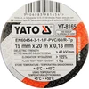 YATO TAŚMA IZOLACYJNA 19mmx20m Juoda 8165