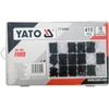 Yato FORD AUTOMOBILIŲ KLAPSČIŲ RINKINYS 415 VNT.