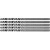 Grąžtas Yato HSS PREMIUM METAL DRILL DRILL DRILL 2,2 MM, skirtas GRĖŽTI INOX PLIENE / 5 VNT.