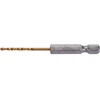 Toya Sa Poland Grąžtas metalui su Hex 6.3 mm (1/4") galu HSS-TiN | 2.0 mm (YT-44751)