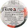 YATO IZOLIACINĖ JUOSTA 19mmx20m MIX/10vnt.