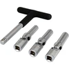 Toya Sa Poland Kaitinimo žvakių galvučių rinkinys – su kardano jungtimis – 3/8", 8–10 mm, 4 vnt (YT-05347)