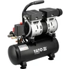 Toya Sa Poland Oro kompresorius tylus | betepalinis | 6L/0.8MPA/8BAR/116PSI/ 107l/min | 550 W (YT-23340)