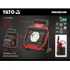 Yato LED PRIEKINIS ŽIBINTAS 18V 6000LM 65W - KĖbulas