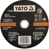 Diskas metalo pjovimui Yato | d-180x1,5x22 mm