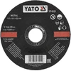 Diskas metalo šlifavimui Yato | d-115x6,0x22mm