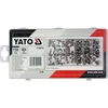 Toya Sa Poland YATO METRIC UŽDARYTA/KANTELĖS VERŽŠLĖS RINKINYS 150 vnt. M3, M4, M5, M6, M8, M10
