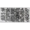 Toya Sa Poland YATO Rinkinys METRICINIAI NERŪDIJANTI RIEŠUTAI 300 vnt. MIX M3, M4, M5, M6, M8, M10