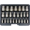 Yato PAŽEIDYTŲ VIDINIŲ VARŽTŲ RINKINIŲ RINKINYS HEX, TORX, SPLINE YRA 25 ELEMENTAI