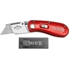 Yato Toya Sa Poland Peilis sudedamas + atsarginiai peiliukai | 61x33 mm (YT-7534)