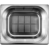 Yato Toya Sa Poland Perforuotas gastronominis indas GN 1/2 | 325 × 265 × 150 mm | nerūdijantis plienas | 9,5 l (YG-00357)