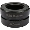 Yato PEX-AL-PEX VAMZDŽIŲ GRUNTAVIMO MAŠINOS YT-21735 U TIPO 25MM ATSARGINIAI ŠTAUNAI