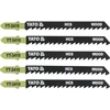 Yato Toya Sa Poland Pjūkliukai siaurapjūkliui 5vnt, 6TPI / 4mm (medis) (YT-3410)