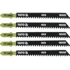 Yato Toya Sa Poland Pjūkliukas siaurapjūkliui 5vnt. 8TPI / 3mm (medis) (YT-3402)