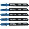 Yato Toya Sa Poland Pjūkliukai siaurapjūkliui 5vnt, 32TPI / 0.7mm (metalui) (YT-3414)