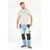 Yato Darbinės kelnės statyboms, tampraus džinso, šviesiai mėlynos spalvos, dydis 2XL, dailidės kelnės, darbo kelnės