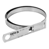 Yato PLIENINĖ JUOSTA SKERSMENIUI IR APSKRITIMUI MATUOTI 60-950/0.1 MM, NERŪDIJA