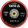 YATO DISKAS / POLIRAVIMO PLOKŠTELĖ SU VELCRO 150mm 5/16"