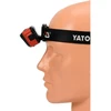 Yato PRIEKINIS LEMPAS 500 LM, AKUMULIATORIUS/3XAAA, JUDĖJIMO JUTIKLIS, Li-ION 3.7V 1000MAH, IP54, NUOLATINIS ŠVIESOS REGULIAVIMAS