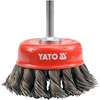 YATO BET šepetėlis 75mm, SU BOTONU, VYKTA viela 4752