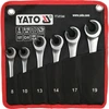 Yato PUSKELIO RAKTŲ RINKINYS SU ŽAIDIMU 8-19MM 6 VNT.