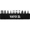 Yato Toya Sa Poland Antgalių rinkinys su terkšle 1/4" | 11 vnt. (YT-14390)