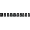 YATO smūginių antgalių rinkinys 1/2" 10 vnt. 10-22 mm 1025