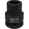 YATO ŠEŠIAKAMPIS SMŪGINIS ANTGALIS 1/2" TRUMPAS 15mm
