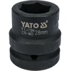 Yato Toya Sa Poland Smūginė galvutė šešiakampė | 25 mm (1") | 28 mm (YT-1184)