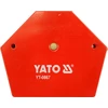 YATO KĄTOWNIK SPAWALNICZY MAGNETYCZNY 111x136x24mm 0867