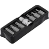 YATO TORX antgalių rinkinys 7 vnt. 0416 T25 – T55 + ADAPTERIS, SU ANGA
