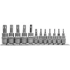YATO Rinkinys KLUCZY TORX NA SZYNIE 12elem.