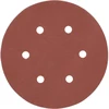 Yato Toya Sa Poland Šlifavimo popierius {velcro) | 6 skylės | 150 mm / P240 | 50 vnt. (YT-834589)