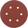 Yato VELCRO Abrazyvinis DISKAS, 6 KIRUŠĖS, P150 150 MM / 50 Vnt.