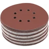 Yato Toya Sa Poland Šlifavimo popierius {velcro) | 8 skylės | 150 mm / P220 | 50 vnt. (YT-834598)